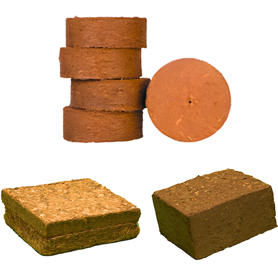 coco coir bricks